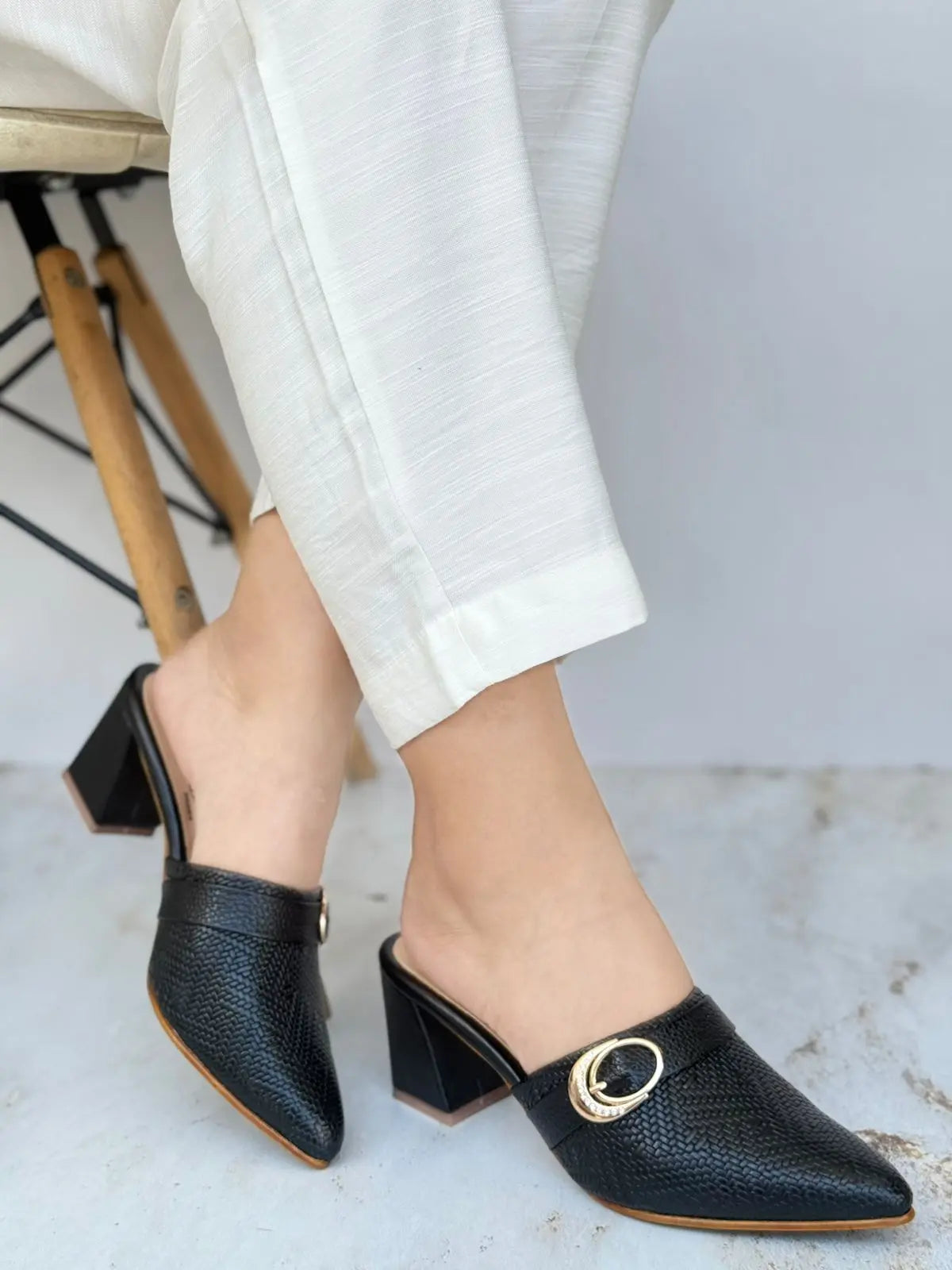 Tacones en cuero para dama Oslo