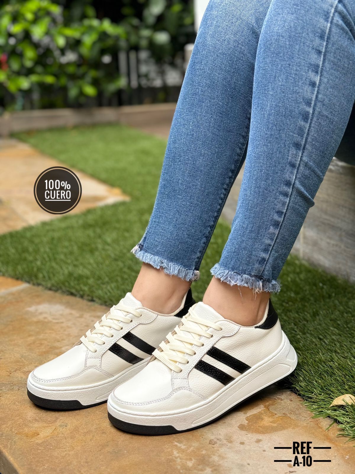 Tenis en cuero para dama Sáhara