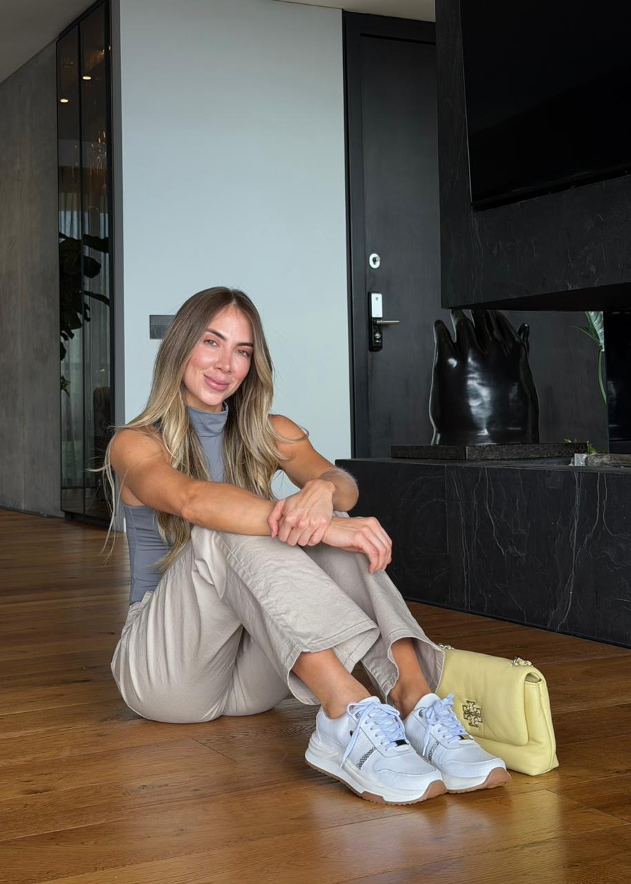 Tenis en cuero para dama Zoe