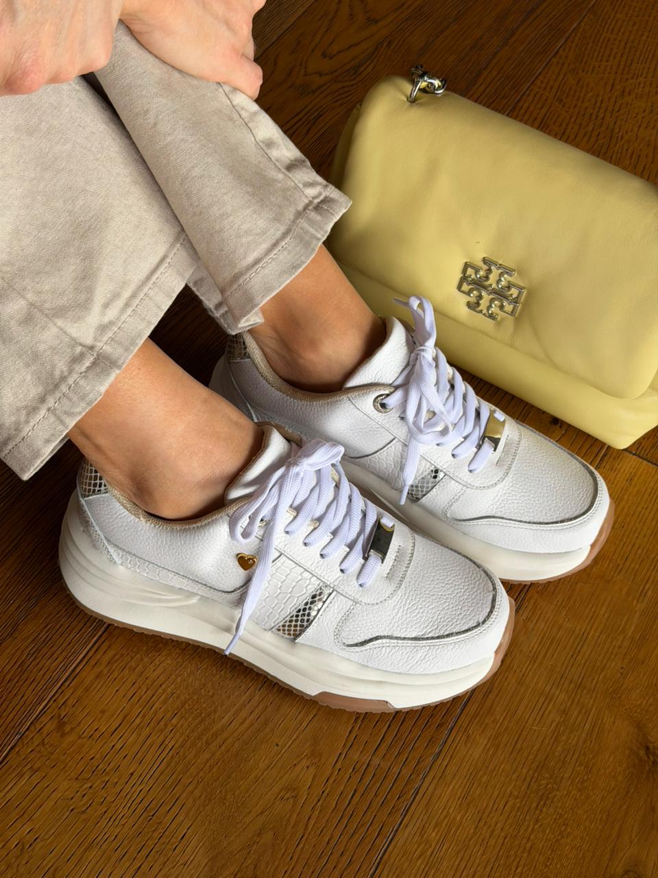 Tenis en cuero para dama Zoe