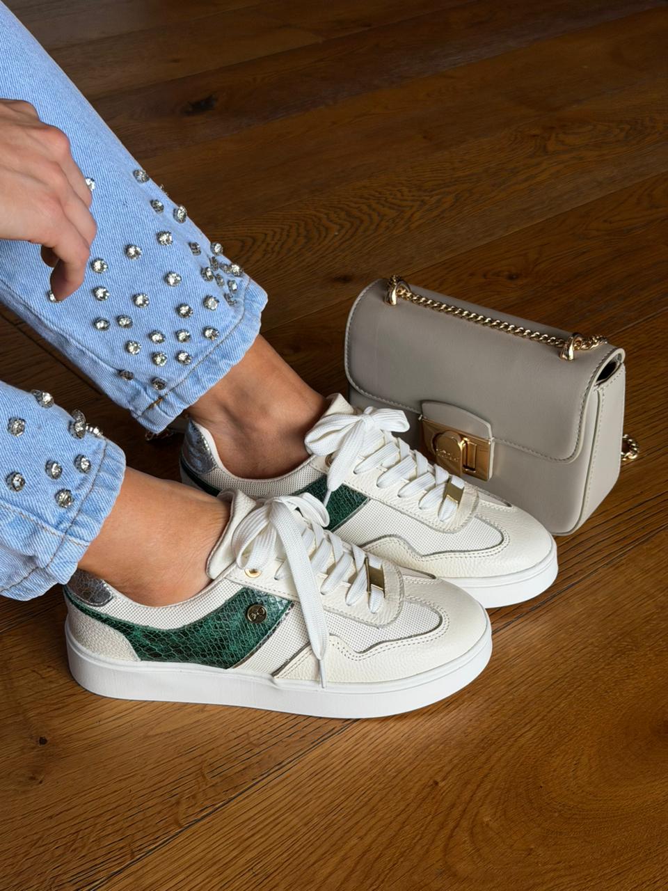 Deportivo en cuero para dama Selene