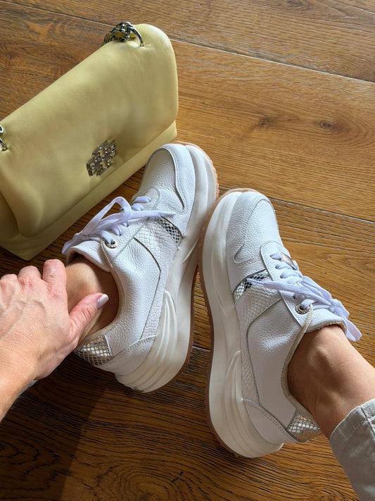 Tenis en cuero para dama Zoe